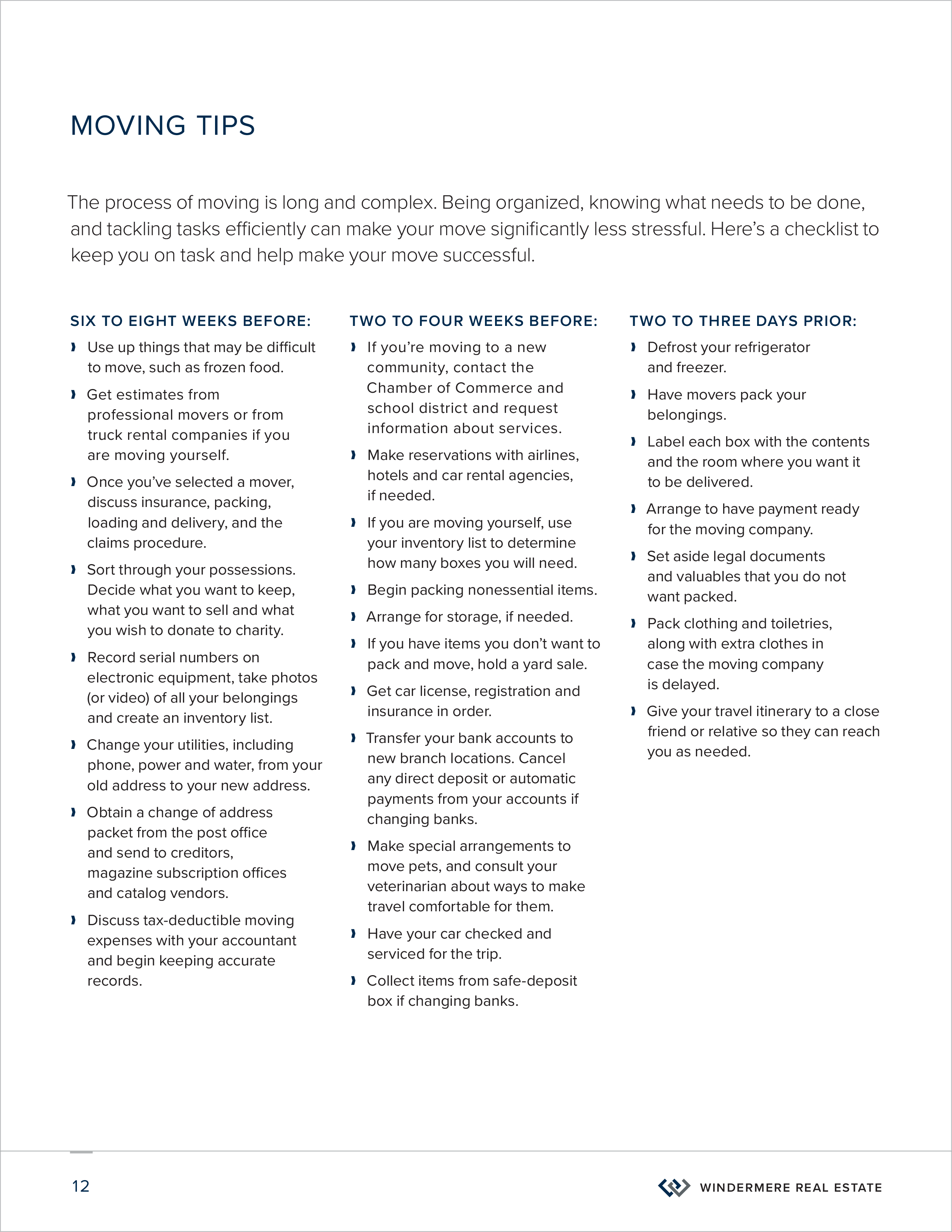 Guide To Selling A Home    (12/16)