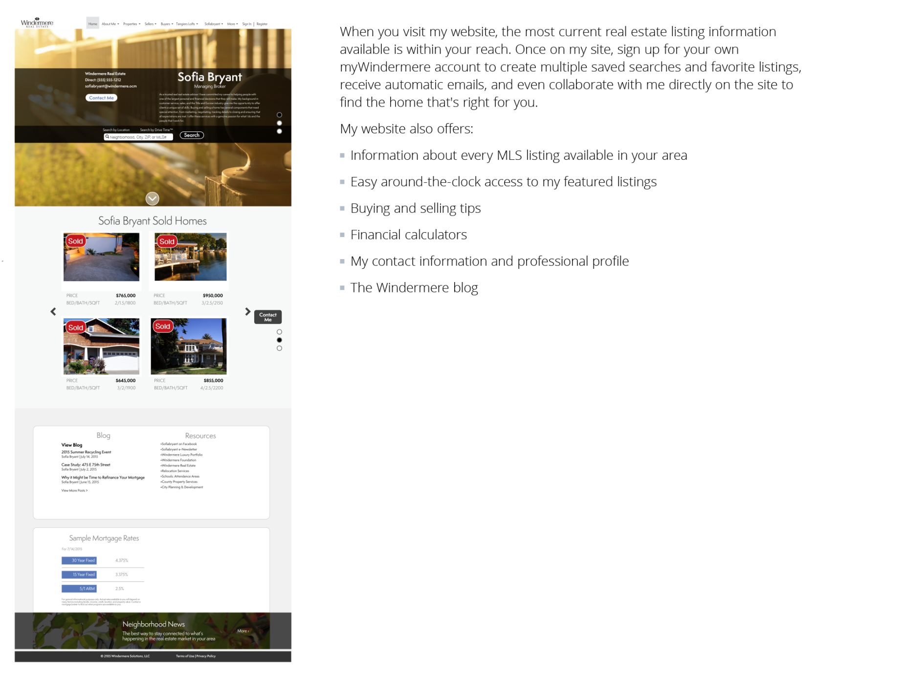 My Agent Website