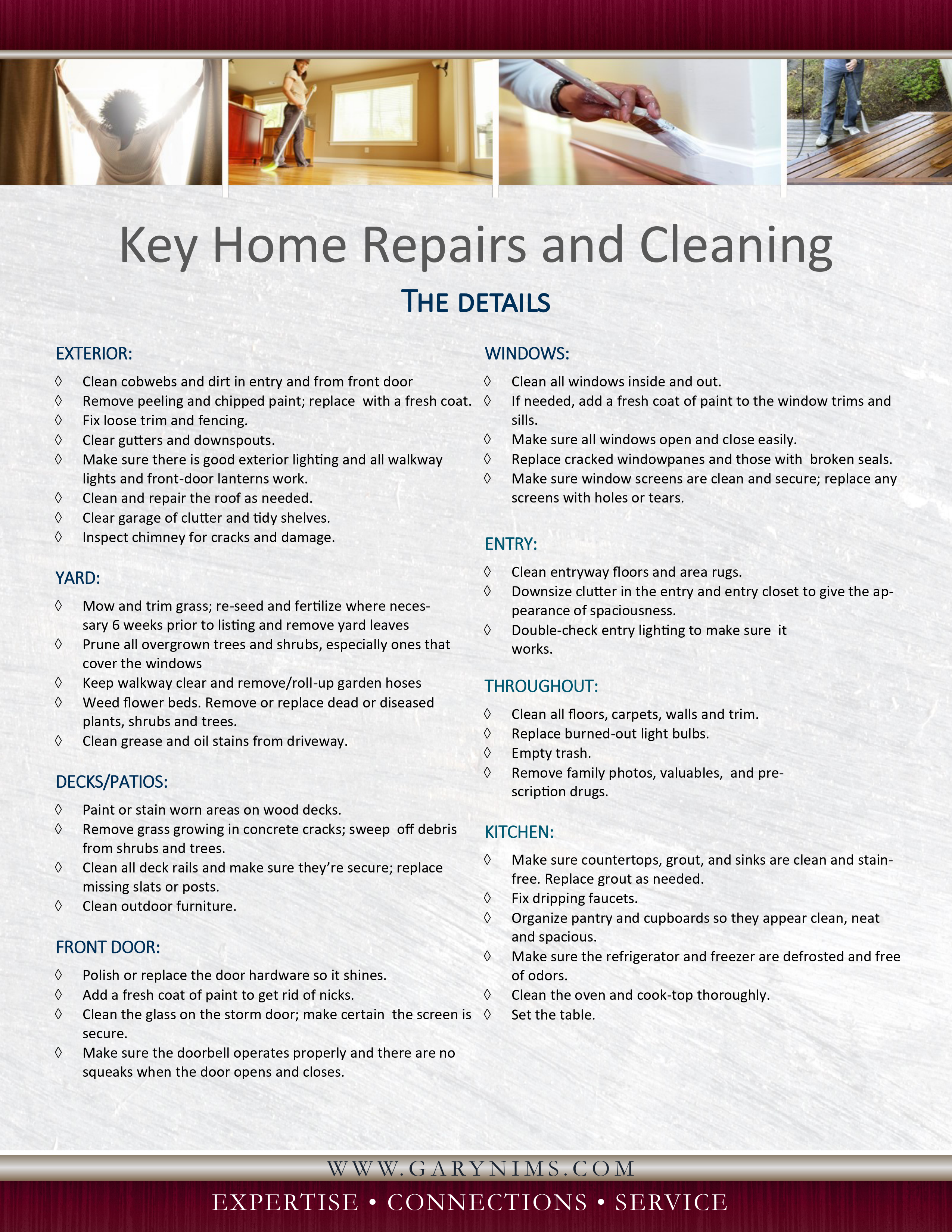 Key Home Repairs and Clng 3