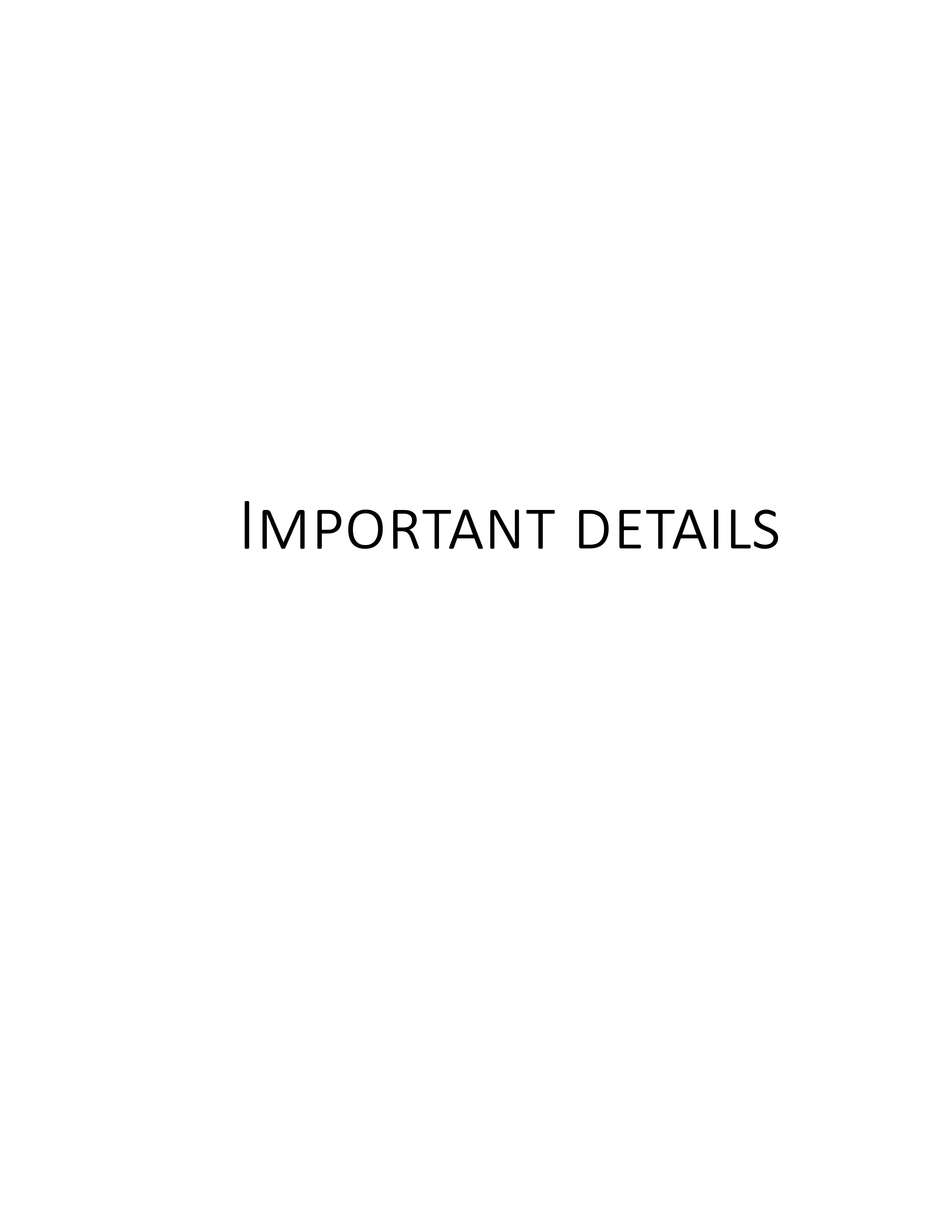 Buyer's Packet Present (10/27)