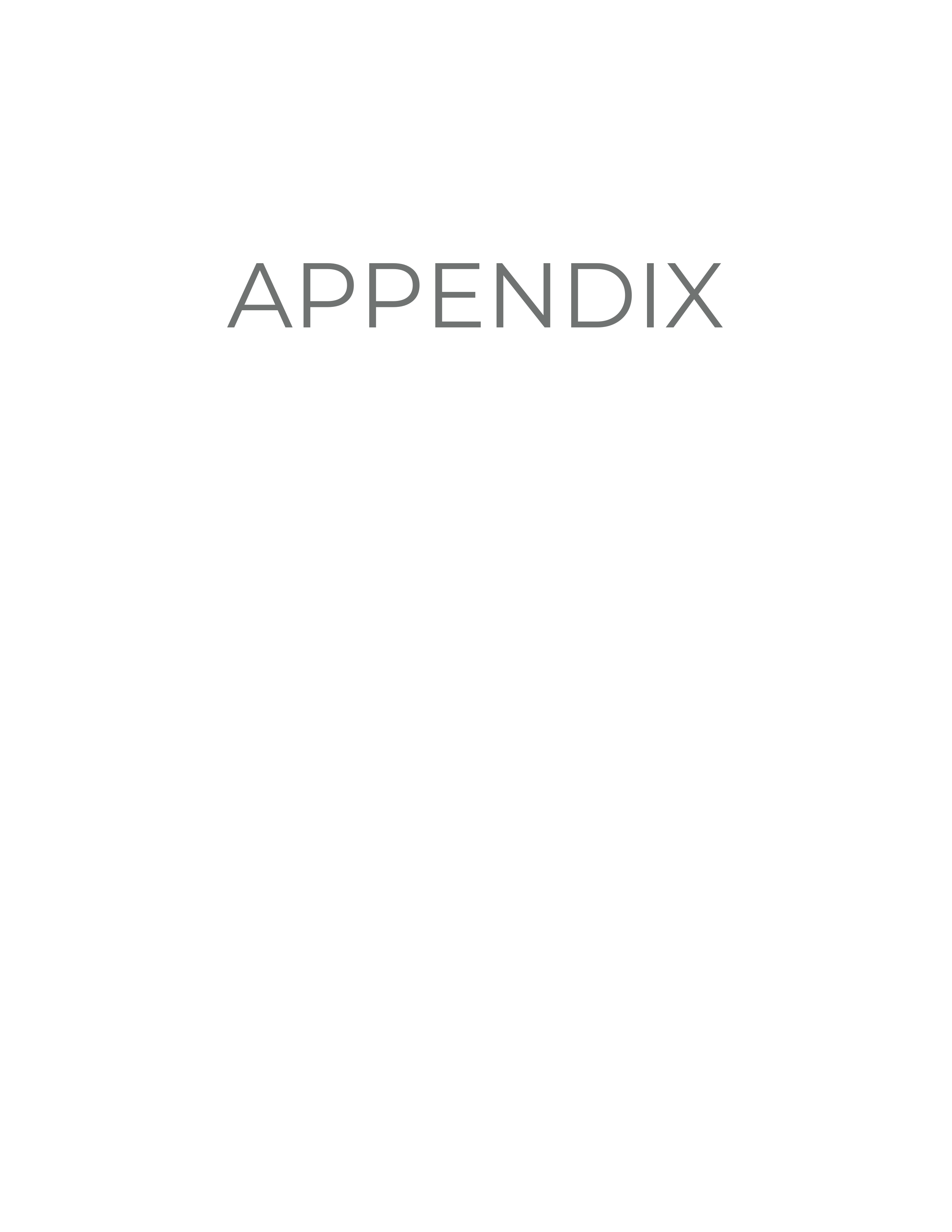 Appendix