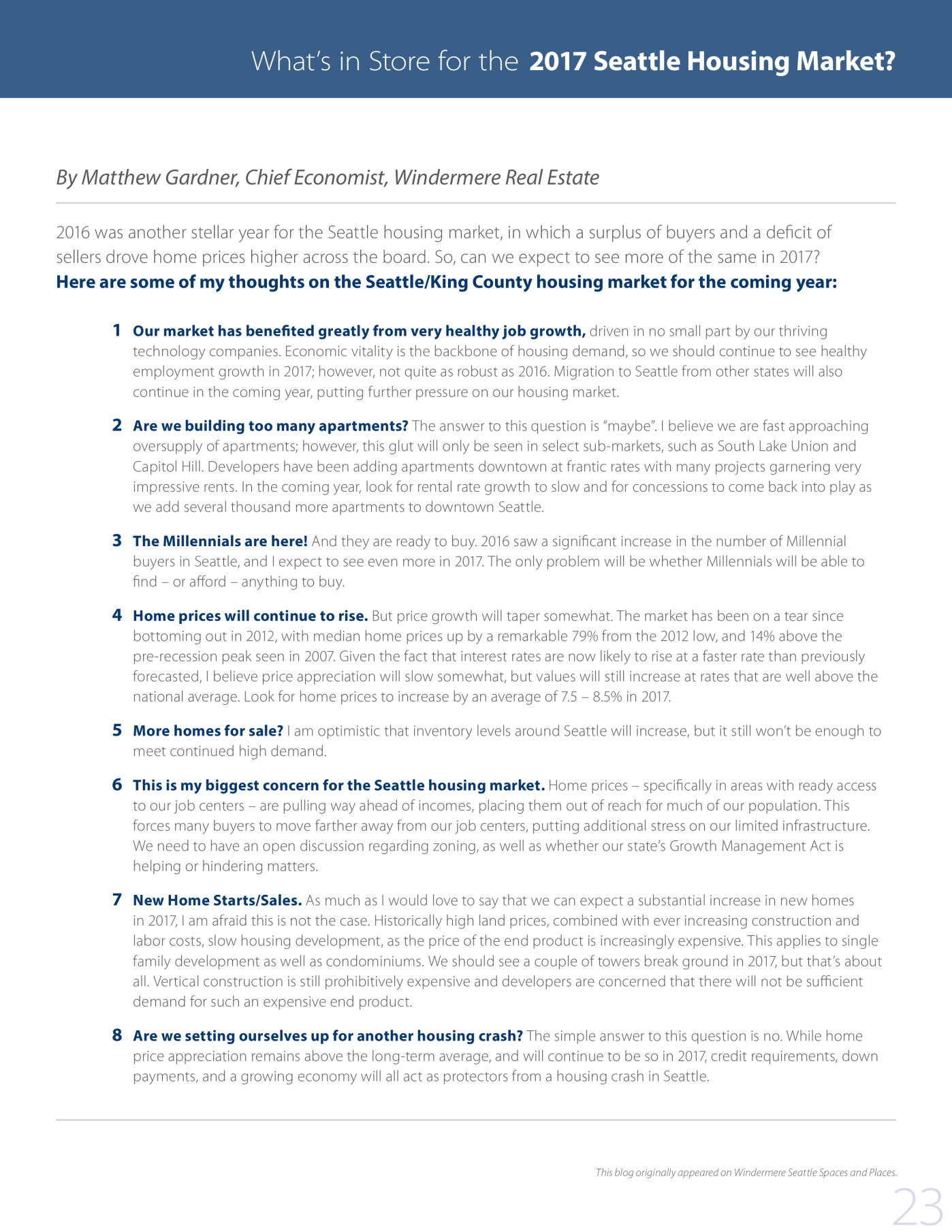 Seattle Market Review Q4 2016 copy 1